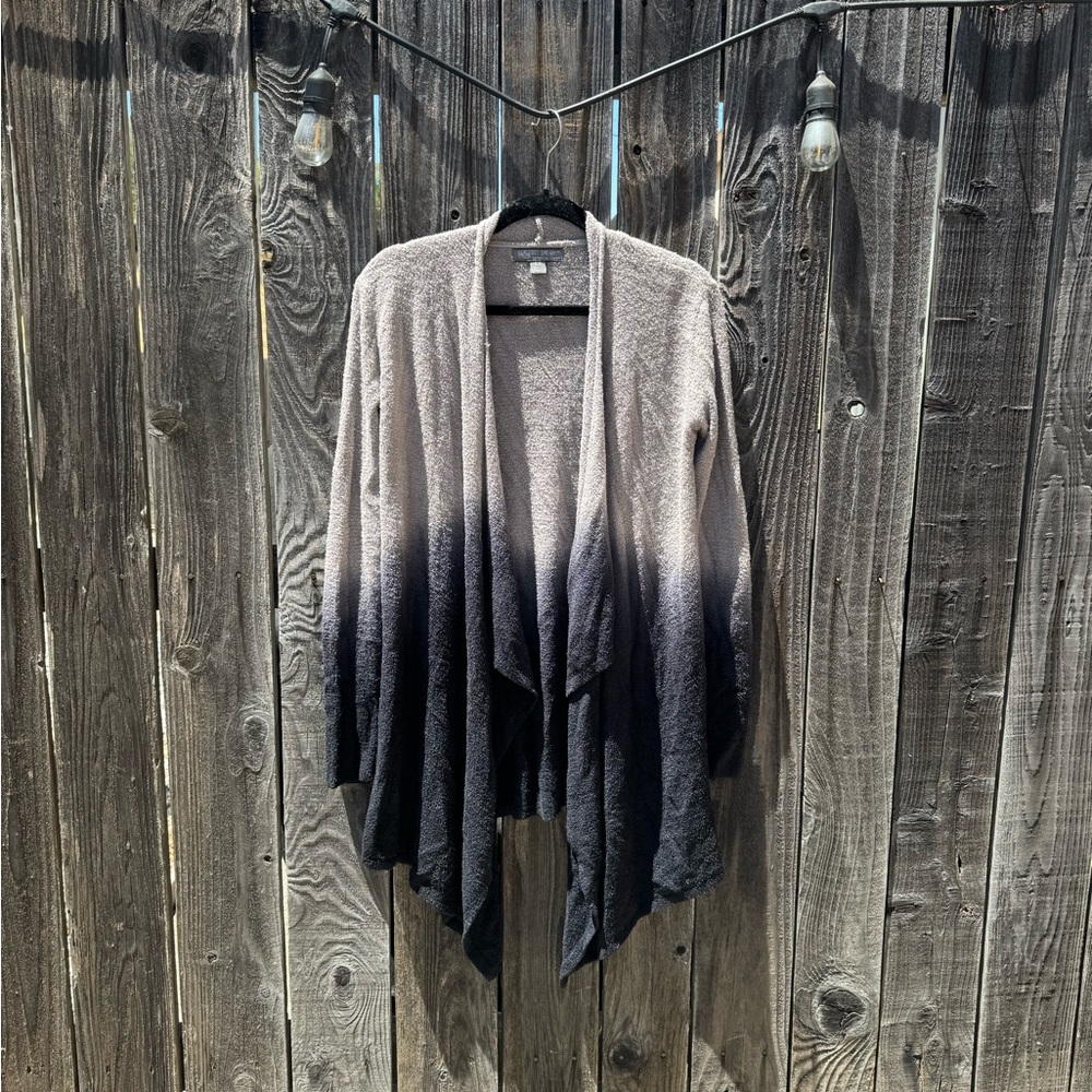 🔴Barefoot Dreams Ombre Bamboo Cozychic Lite Calypso Wrap Cardigan size sm/medium